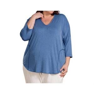 NEW ON THE PLUS SIDE cotati tee - plus in blue